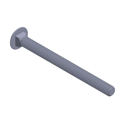 TOUGHTray, Hardware Accessory, 3/8 x 4 1/2 Square Neck Carriage Bolt, Stainless 316 TA38SNCB450-S6