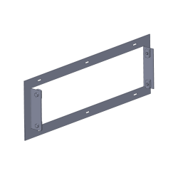TOUGHTray, Adapter Accessory, 6in Frame Type Box Connector 09in Wide, Aluminum TTA-FTBC-6-09